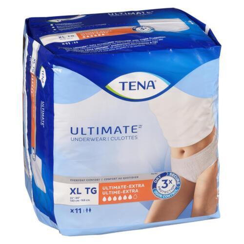 Tena Underwear Protective Ultimate XL 11 Count