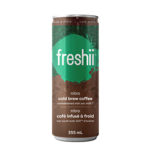 Freshii Nitro Cold Brew Coffee With Oat Milk 355 ml (can)