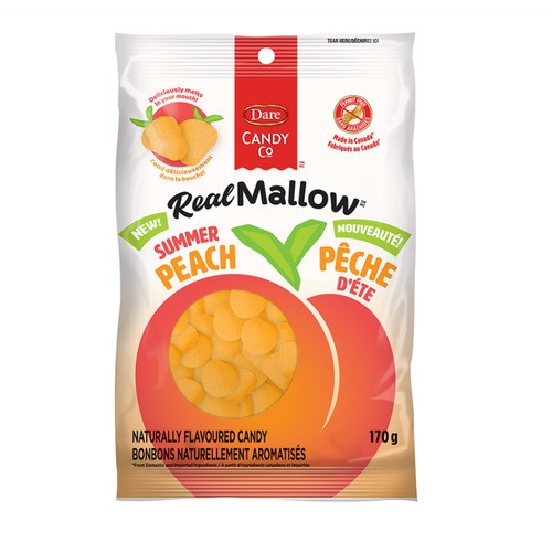 Dare Real Mallow Candy Summer Peach 170 g