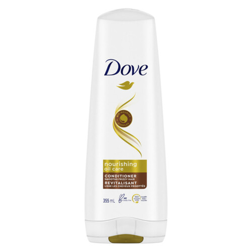 Dove Conditioner Nourishing Oil Care Controls Frizz Bio-Nourish Complex 355 ml