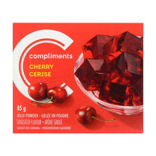 Compliments Jelly Powder Cherry 85 g