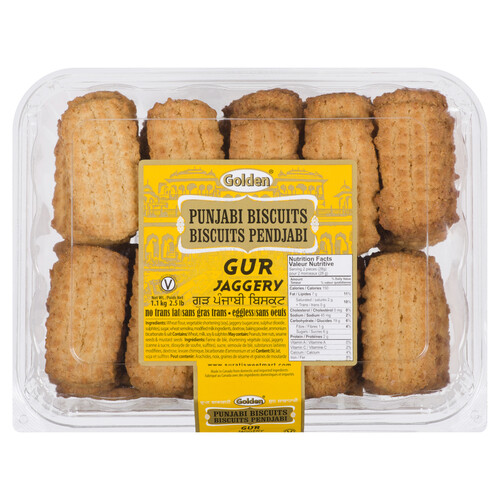 Golden  Punjabi Biscuits Gur 1.13 kg