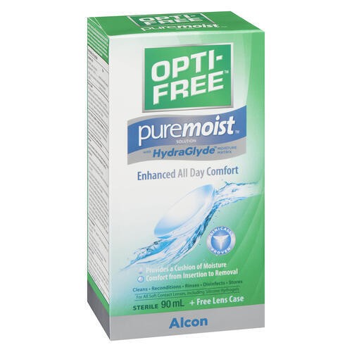Opti-Free Pure Moist Eye Lens Solution 90 ml