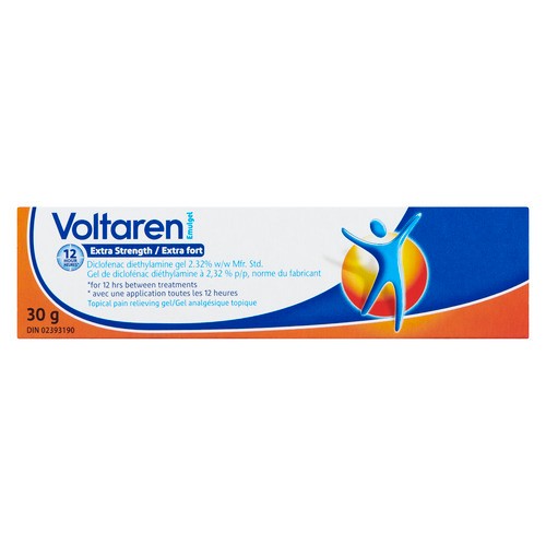 Voltaren Emulgel Topical Pain Relieving Gel Extra Strength 30 g