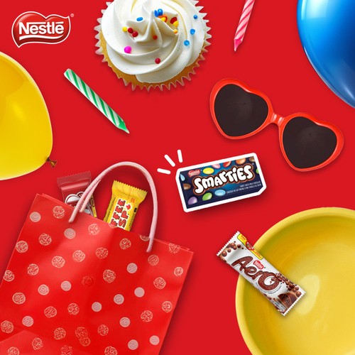 Nestle Peanut-Free Chocolate Minis Assorted 25 Pack 237 g