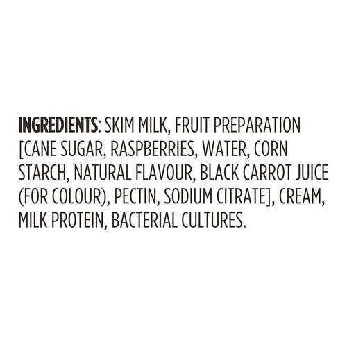 Liberte Greek Yogurt Extra Creamy Raspberry 650 g