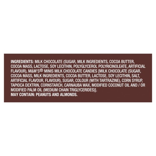 M&M's Milk Chocolate Bar With Minis Tablet 113 g