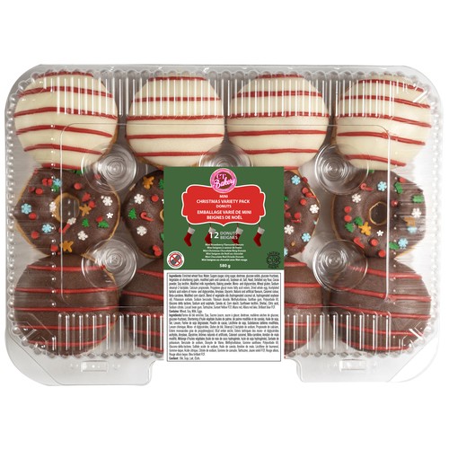 CT Bakery Christmas Donuts Mini 580 g