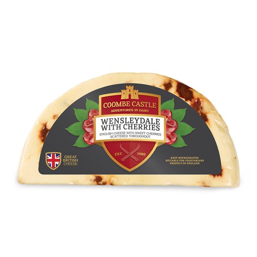 Coombe Castle Bulk Cheese Wensleydale With Cherries 