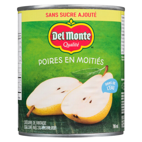 Del Monte Pear Halves No Sugar Added 796 ml