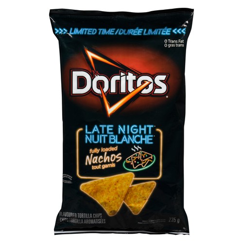 Doritos Tortilla Chips Late Night Fully Loaded Nachos 235 g