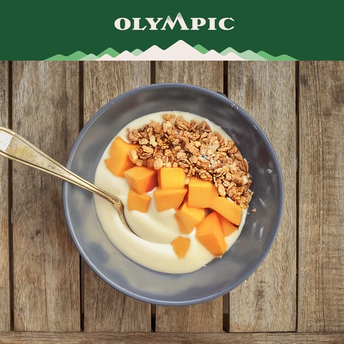 Olympic Organic 3% Yogurt Mango 650 g