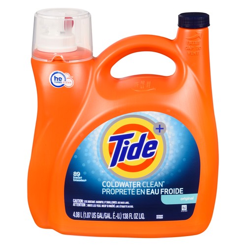 Tide Coldwater Clean Liquid Laundry Detergent 89 Loads 4.08 L