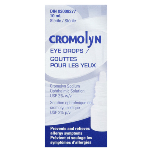 Cromolyn Eye Drops OPHT Solution 2% USP 10 ml