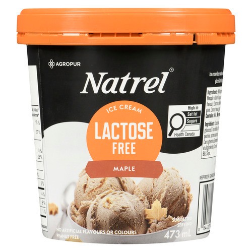Natrel Lactose-Free Ice Cream Maple 473 ml