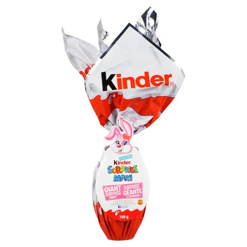 Kinder Surprise Maxi Giant Chocolate Easter Egg Pink 150 g