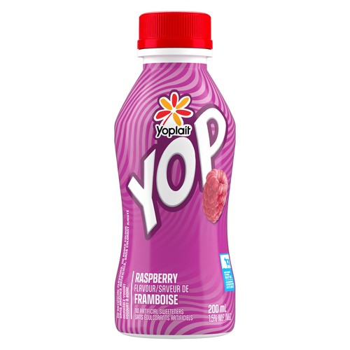 Yoplait Yop 1.5% Drinkable Yogurt Raspberry 200 ml (bottle)