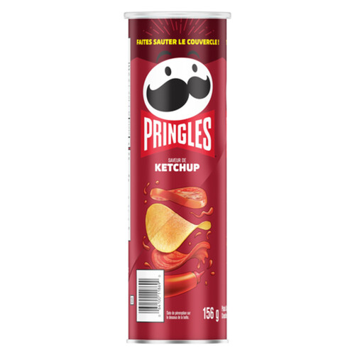 Pringles Canned Potato Chips Ketchup 156 g - Voilà Online Groceries ...
