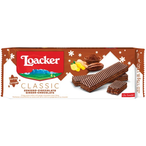 Loacker Wafers Ginger Chocolate 175 g