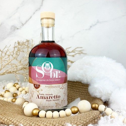 Sobr Non Alcoholic Drink Amaretto 750 ml (bottle)