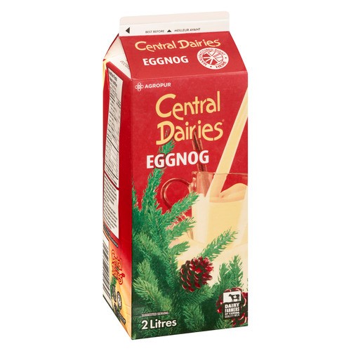 Central Dairies Regular Eggnog 2 L