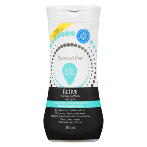 Summer's Eve Active Cleansing Wash 354 ml