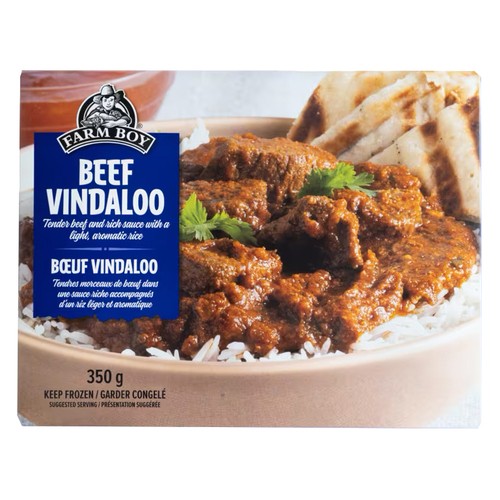 Farm Boy Beef Vindaloo With Basmati Rice 350 g