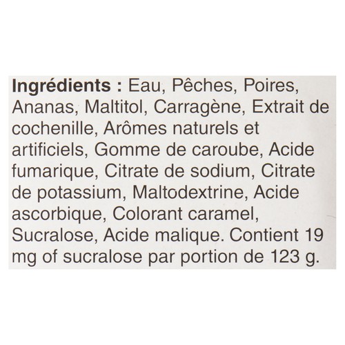 Dole Mixed Fruit In Cherry Gel 4 x 123 g