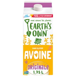 Earth's Own Boisson à l’avoine originale sans gluten 1.75 L