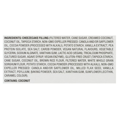 Daiya Dairy Free Gluten Free Vegan Cheesecake Dessert Chocolate 400 g