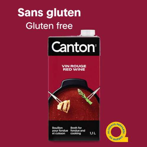 Canton Broth For Fondue And Cooking Red Wine 1.1 L