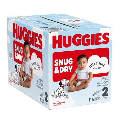 Huggies Snug And Dry Diapers Giga Size 2 116 Count
