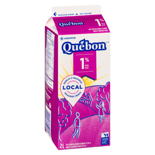 Québon 1% Milk 2 L