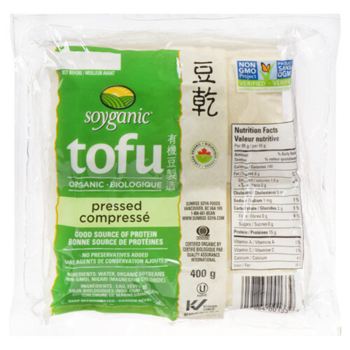 Soyganic Organic Pressed Tofu 400 g