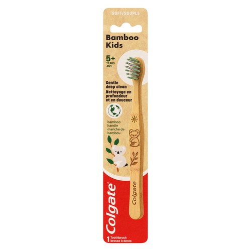 Colgate Kids Toothbrush Bamboo Handle