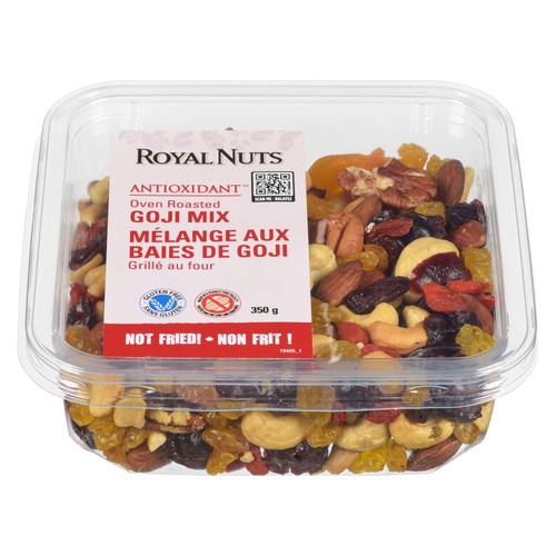 Royal Nuts Gluten-Free and Peanut Free Goji Berry Mixed 350 g