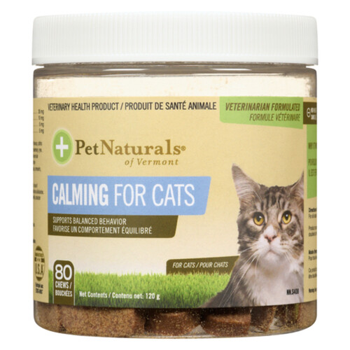 Pet Naturals Supplements Calming For Cats 80 EA