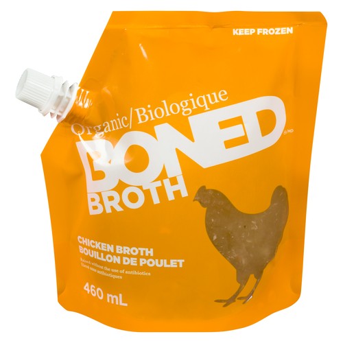 Boned Broth Company Organic Frozen Bone Broth Chicken 460 ml