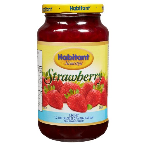 Habitant Jam Light Strawberry 500 ml