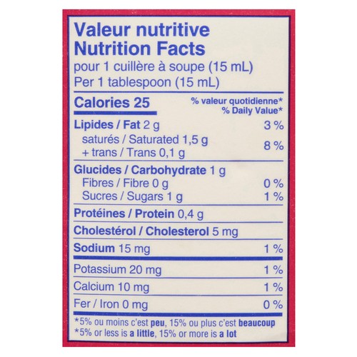 Quebon 15% Table Cream 473 ml