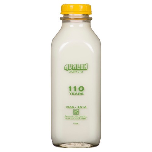 Avalon Organics Organic Skim Milk 1 L (bottle)