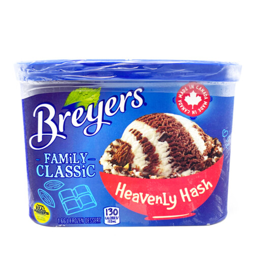 Breyers Ice Cream Family Classic Heavenly Hash 1.66 L
