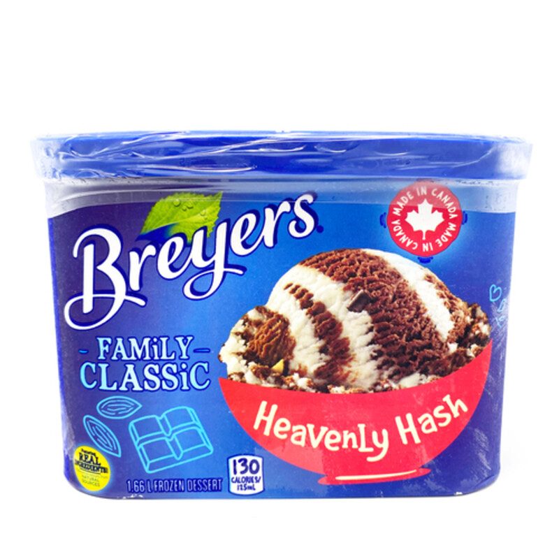 Breyers Ice Cream Family Classic Heavenly Hash 1.66 L Voilà Online