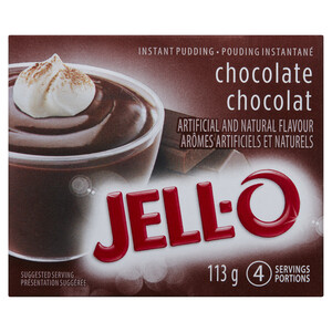 Jell-O Instant Pudding Mix Chocolate 113 g