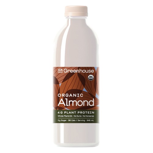 Greenhouse Organic Almond Milk 946 ml (bottle)