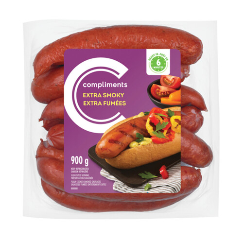 Compliments Extra Smoky Sausage 900 g