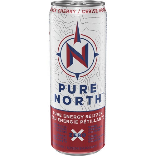 Pure North Energy Drink Black Cherry 355 ml (can)