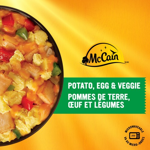 McCain 5 Minute Breakfast Bowl Potato Egg and Veggie 200 g