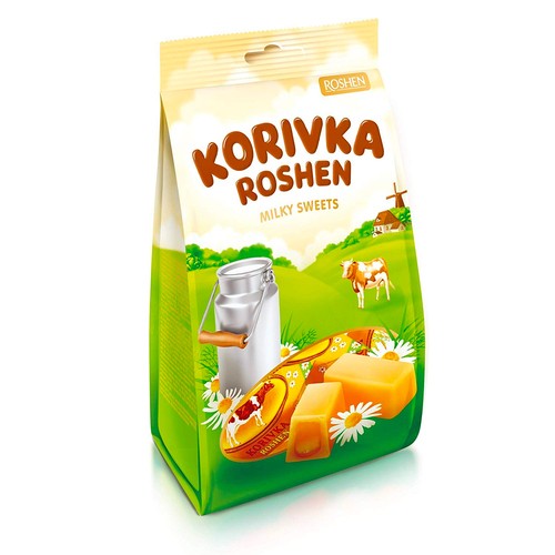 Korivka Roshen Milky Sweets Fudge  Chocolate 205 g