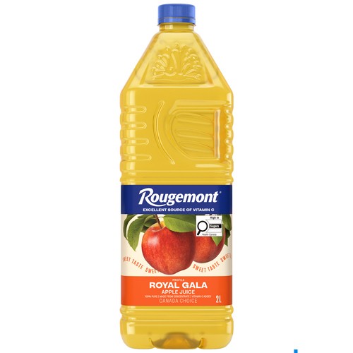 Rougemont 100% Pure Royal Gala Apple Juice 2 L (bottle)